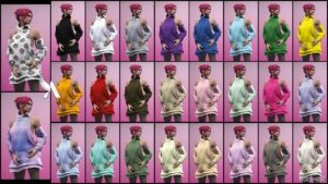 GTA 5 Player Mod: Backless Sweater – MP Female – Textures (Image #2)