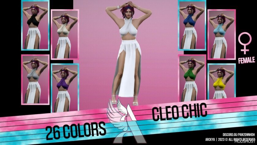 GTA 5 Player Mod: Cleo Chic – MP Female – Textures (Featured)