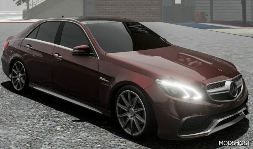 BeamNG Mercedes-Benz Car Mod: W212 (2009-2012 / 2013-2015) + AMG 100 Configurations 0.31 (Featured)