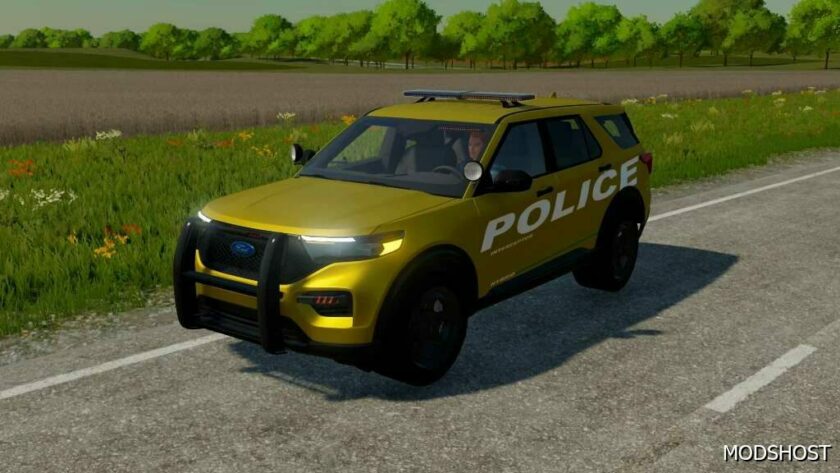 FS22 Ford Car Mod: Explorer Police (Featured)