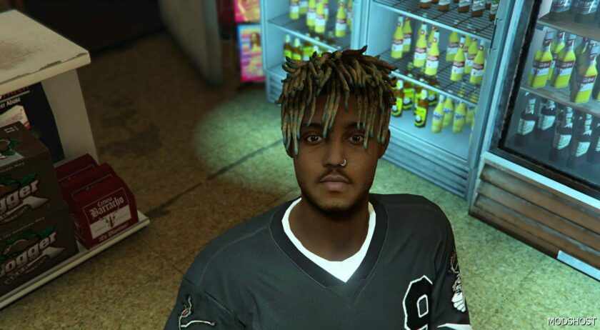 GTA 5 Player Mod: Juice Wrld | Add-On PED (Featured)