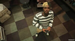 GTA 5 Player Mod: Xxxtentacion | Add-On PED (Featured)