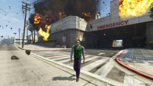 GTA 5 Player Mod: Heath Ledgers Joker Add-On PED (Image #2)