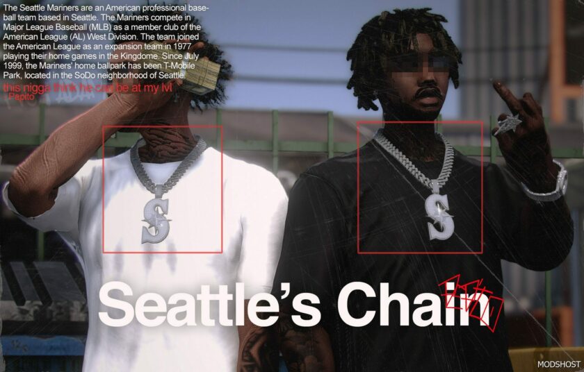 GTA 5 Player Mod: Seattle’s Chain for MP Male (Featured)