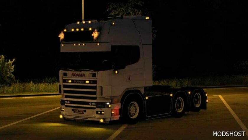 ETS2 Scania Truck Mod: 164G V8 1.49 (Featured)