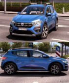 ETS2 Dacia Car Mod: 2021 Dacia Sandero Stepway V1.2 (Featured)