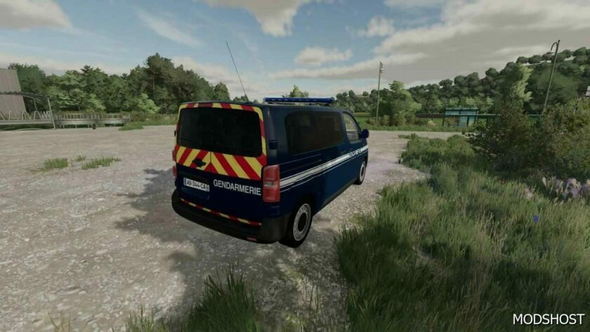 FS22 Peugeot Vehicle Mod: Expert Gendarmerie V4.1 (Featured)