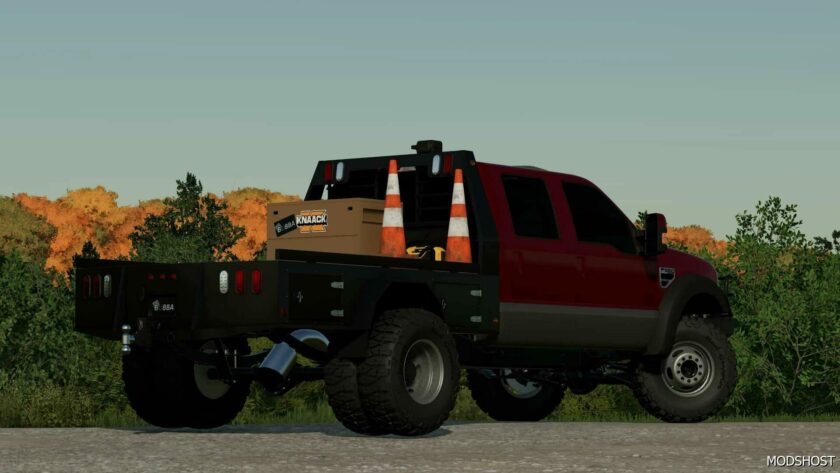 FS22 Ford Car Mod: F550 Powerstroke 2008 (Featured)