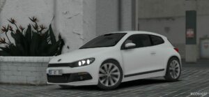 GTA 5 Volkswagen Vehicle Mod: Scirocco 2008 (Featured)