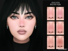 Sims 4 Blush Makeup Mod: A26 (Featured)