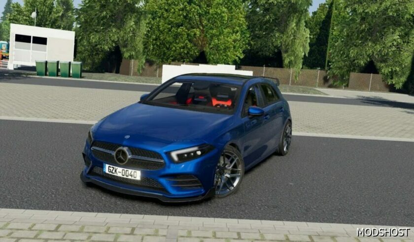 BeamNG Mercedes-Benz Car Mod: A-Class (W177) V1.1 0.31 (Featured)