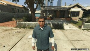 GTA 5 Player Mod: Franklin Enhance Mewing Remodeled Head/Face (Image #2)