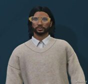 GTA 5 Player Mod: Honey Glasses for MP Male / Female 2.0 (Image #3)