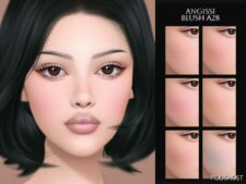 Sims 4 Female Makeup Mod: Blush A28 (Featured)