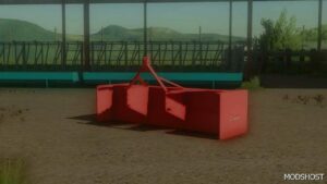 FS22 Implement Mod: Rabot Agricole Agram Rouge (Image #2)