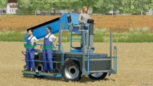 FS22 Combine Mod: Grape Harvester with Harvesting Brigade (Featured)