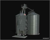 FS22 Placeable Mod: Farma 400 Storage Dryer (Featured)