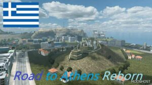 ETS2 Map Mod: Road to Athens Reborn V0.1 (Featured)