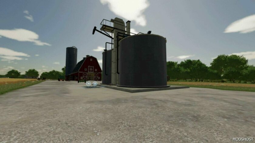 FS22 Placeable Mod: Farm Silo Steel (Featured)