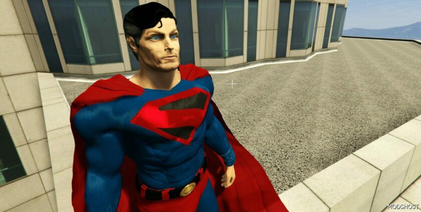 GTA 5 Player Mod: Superman Kingdom Come Addon PED (Featured)