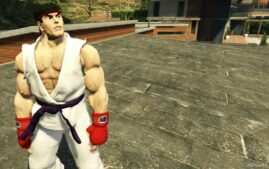 GTA 5 Player Mod: RYU Addon PED (Image #2)