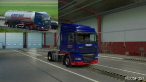 ETS2 DAF Mod: Alfred Talke Skin for DAF XF 105 (Featured)