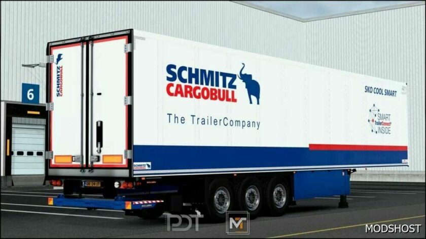 ETS2 Schmitz Trailer Mod: SKO24 V2.0 1.50 (Featured)