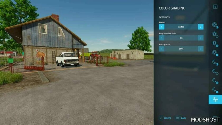 FS22 Mod: Color Grading Editor (Featured)