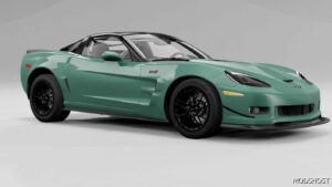 BeamNG Chevrolet Car Mod: Corvette C6 Remastered Update 2 0.32 (Featured)