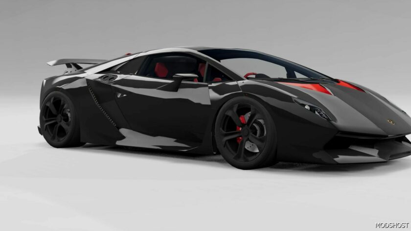 BeamNG Lamborghini Car Mod: Sesto Elemento 0.32 (Featured)