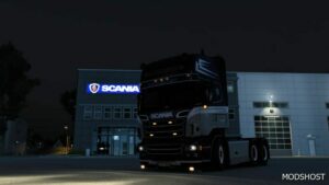 ETS2 Scania Skin Mod: RJL Elytrans-Line by Fytruckstyling (Featured)