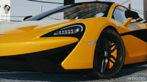 GTA 5 McLaren Vehicle Mod: 2015 Mclaren 570S Addon (Image #2)