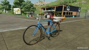 FS22 Vehicle Mod: OLD Bicycle (Featured)