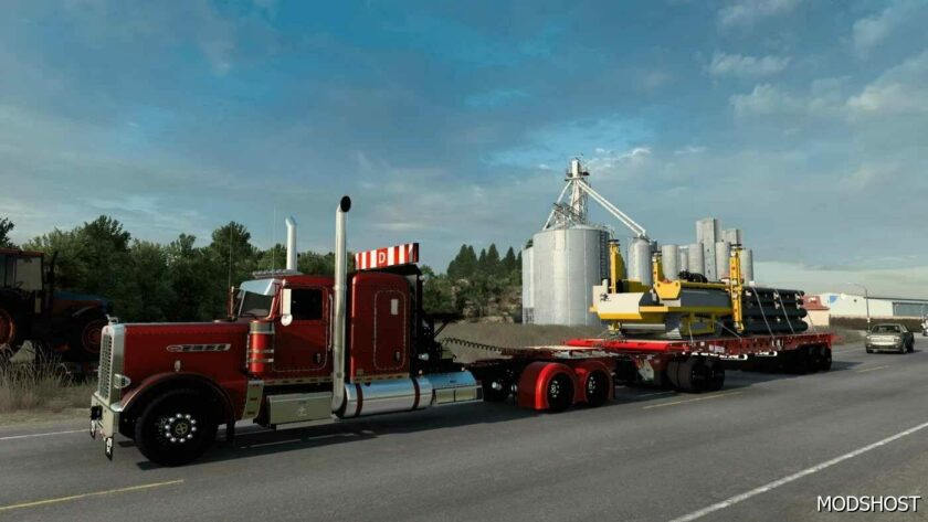 ATS Mod: Aspen HB Oilfield Trailer V1.2 1.49 (Featured)