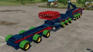 FS22 Mod: Trail King Double Schnable Trailer (Featured)