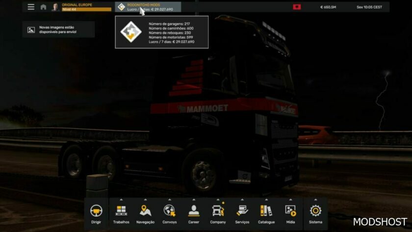 ETS2 Save Mod: Profile ETS2 1.50.0.48S by Rodonitcho Mods 1.50 (Featured)