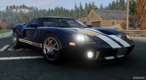 BeamNG Car Mod: 2005 Ford GT 0.31 (Featured)