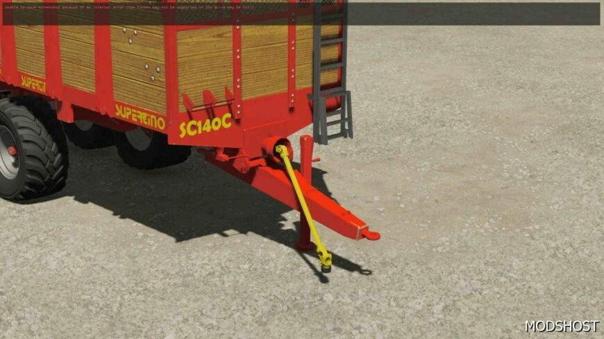 FS22 Trailer Mod: Supertino SC140 C V1.2 (Featured)