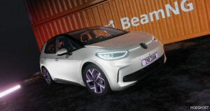 BeamNG Volkswagen Car Mod: ID3 2023 0.32 (Featured)