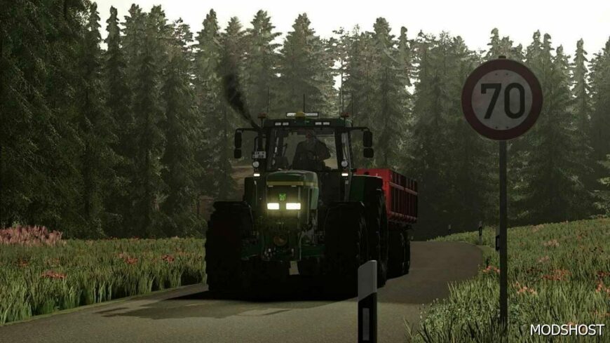 FS22 John Deere Tractor Mod: 7010 Series Edit V1.1 (Featured)