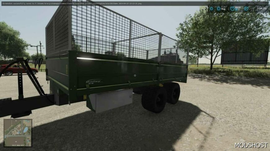 FS22 Mod: Baileys Dropside Trailer (Featured)