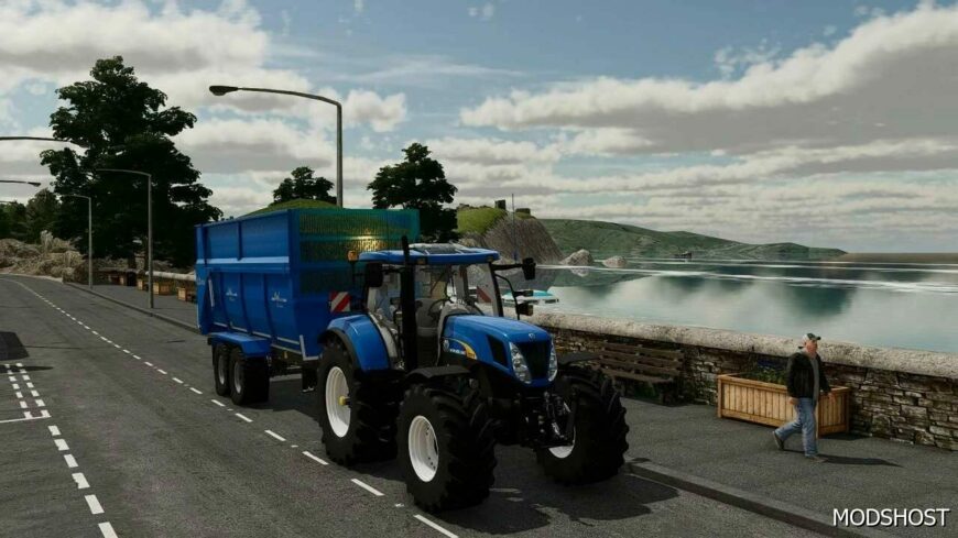 FS22 NEW Holland Tractor Mod: T7 Tier4A LWB/ T7000 Edit (Featured)