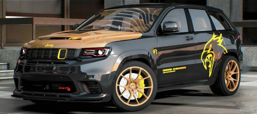 GTA 5 Jeep Vehicle Mod: Grand Cherokee Trackhawk Widebody (Featured)