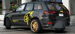 GTA 5 Jeep Vehicle Mod: Grand Cherokee Trackhawk Widebody (Image #2)