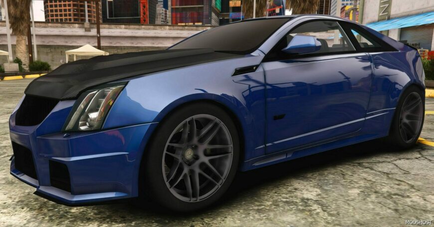 GTA 5 Vehicle Mod: 2012 Cadillac Cts-V Coupe Custom Sideshow (Featured)