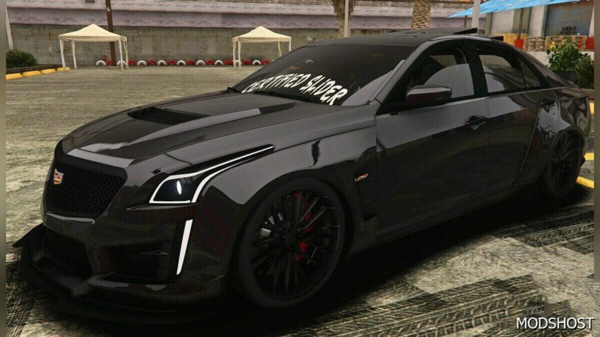 GTA 5 Vehicle Mod: 2020 Cadillac Cts-V Widebody Custom Slideshow (Featured)