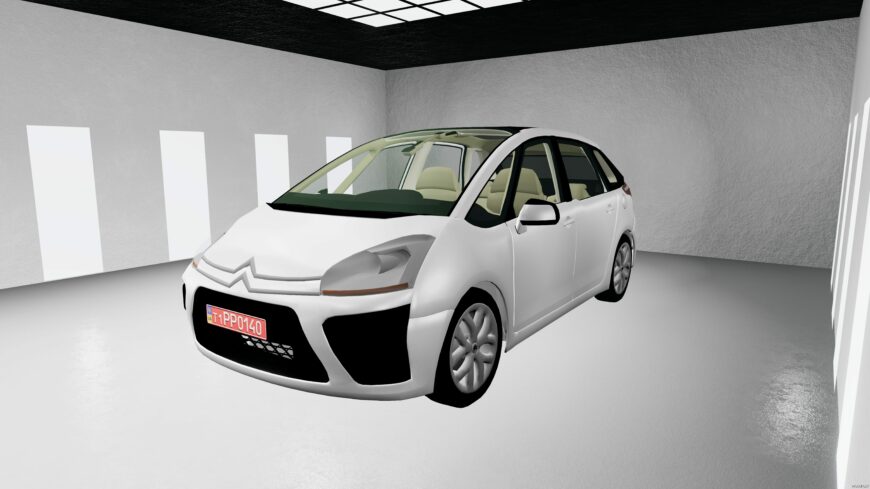 BeamNG Car Mod: Citroen Picasso C4 0.32 (Featured)