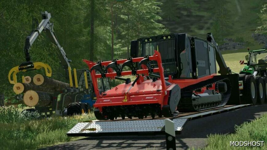 FS22 Trailer Mod: Transport Platform 4000/H V1.2 (Featured)