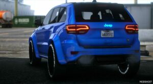 GTA 5 Jeep Vehicle Mod: 2020 Jeep Grand Cherokee 392 Scatpack Widebody Custom (Image #2)