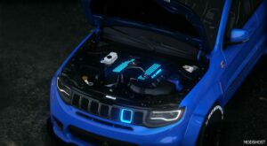 GTA 5 Jeep Vehicle Mod: 2020 Jeep Grand Cherokee 392 Scatpack Widebody Custom (Image #3)